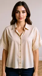 Amelie &amp; Amelie - Blouse - Beige