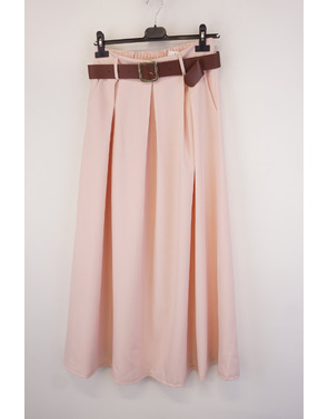 Garde-robe - Lange Rok - Roze