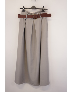 Garde-robe - Lange Rok - Grijs