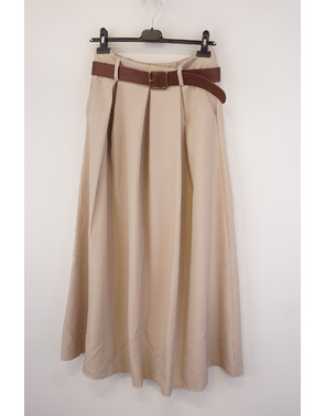 Garde-robe - Lange Rok - Beige