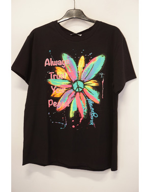 Garde-robe - T-shirt - Zwart