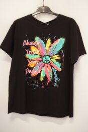 Garde-robe - T-shirt - Zwart