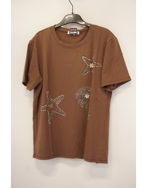 Garde-robe - T-shirt - Bruin