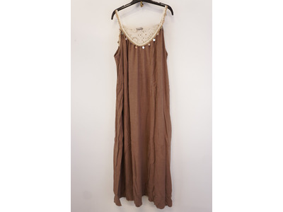 Garde-robe - Lang kleed - Bruin