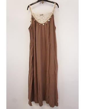 Garde-robe - Lang kleed - Bruin