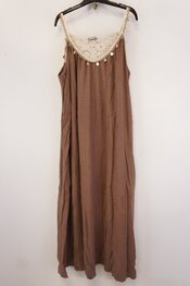 Garde-robe - Lang kleed - Bruin