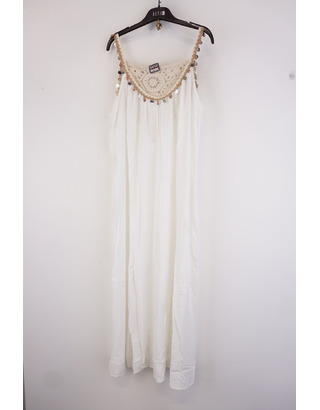 Garde-robe - Lang kleed - Wit