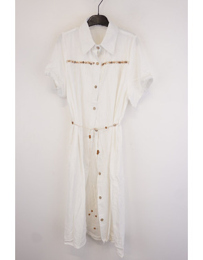 Garde-robe - Lang kleed - Wit