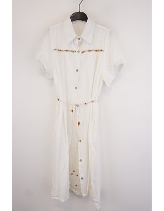 Garde-robe - Lang kleed - Wit