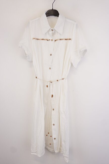 Garde-robe - Lang kleed - Wit