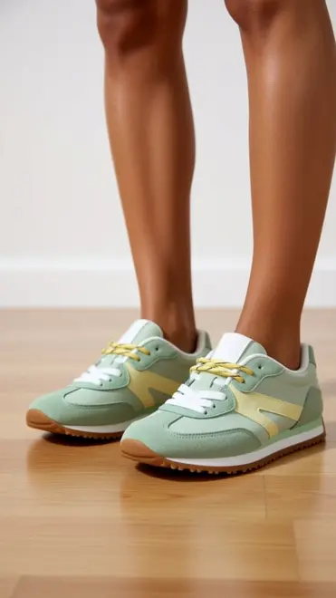 Garde-robe - Sneakers - Munt