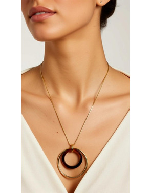 Garde-robe - Halsketting - Bruin