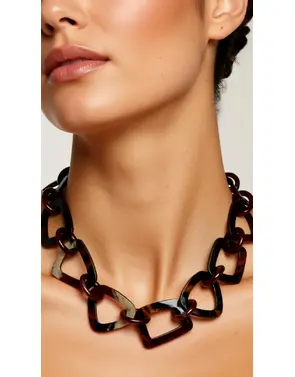 Garde-robe - Halsketting - Bruin