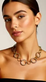 Garde-robe - Halsketting - Beige