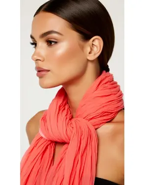 Garde-robe - Sjaals - Coraal