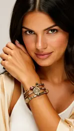 Garde-robe - Armband - Taupe