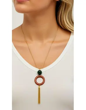 Garde-robe - Halsketting - Bruin