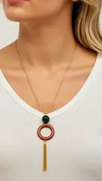 Garde-robe - Halsketting - Bruin