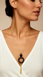 Garde-robe - Halsketting - Zwart