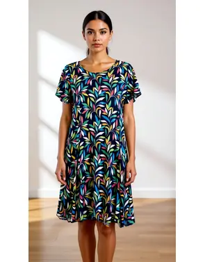 Garde-robe - Kort Kleedje - Multicolor