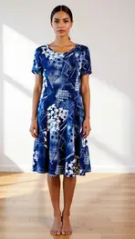 Garde-robe - Kort Kleedje - Jeans