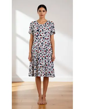 Garde-robe - Kort Kleedje - Rood