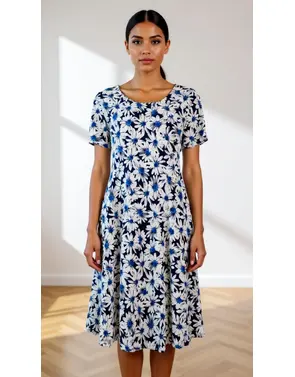 Garde-robe - Kort Kleedje - Blauw