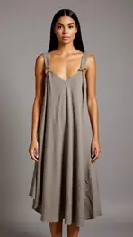 Garde-robe - Kort Kleedje - Taupe