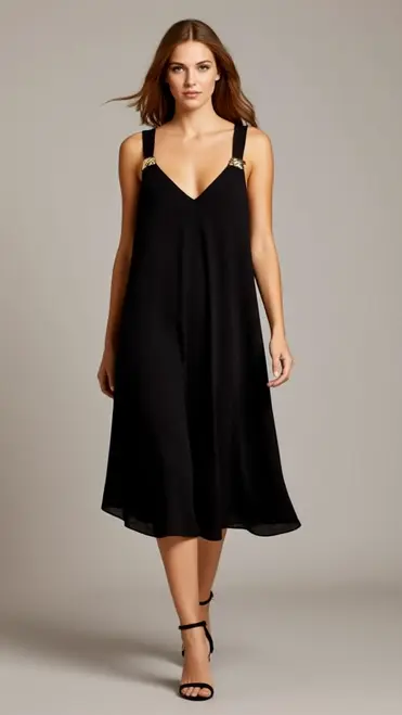 Garde-robe - Kort Kleedje - Zwart