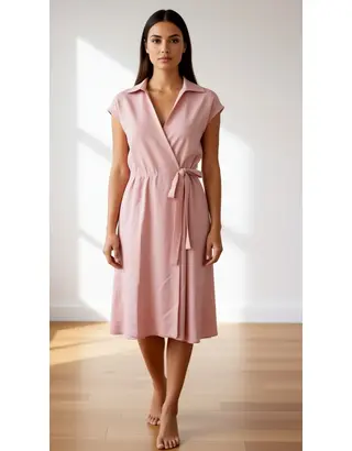 Garde-robe - Kort Kleedje - Roze