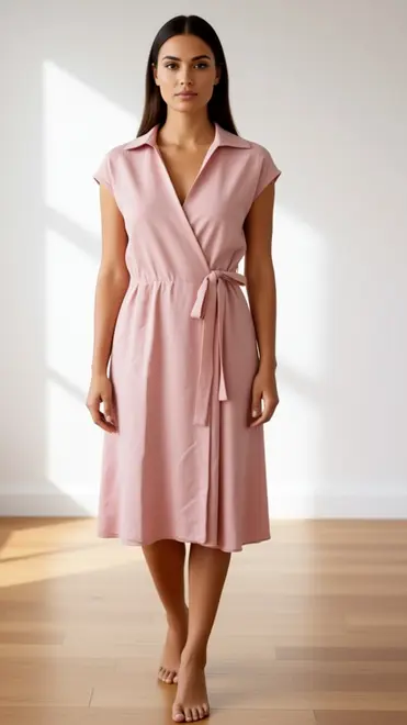 Garde-robe - Kort Kleedje - Roze