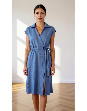 Garde-robe - Kort Kleedje - Blauw