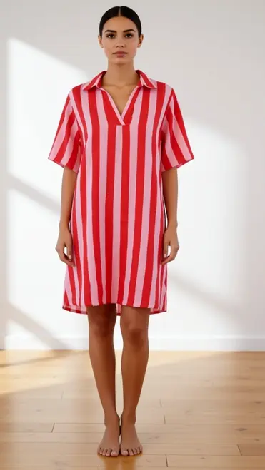 Garde-robe - Kort Kleedje - Rood