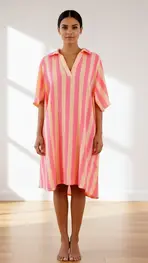 Garde-robe - Kort Kleedje - Roze