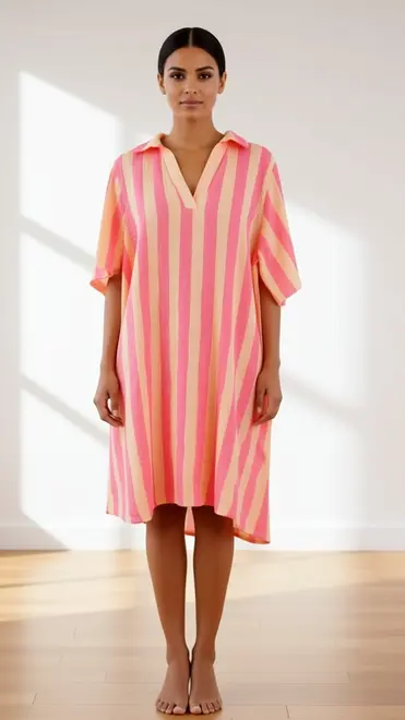 Garde-robe - Kort Kleedje - Roze