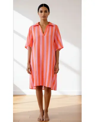 Garde-robe - Kort Kleedje - Oranje