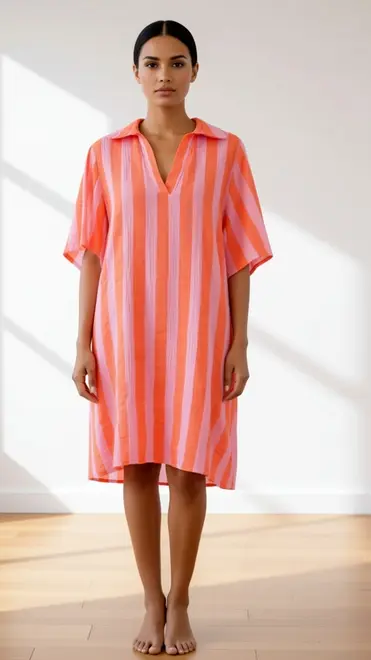 Garde-robe - Kort Kleedje - Oranje