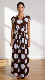 Garde-robe - Lang kleed - Blauw