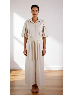 Garde-robe - Lang kleed - Beige