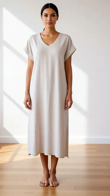 Garde-robe - Lang kleed - Beige