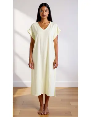 Garde-robe - Lang kleed - Geel