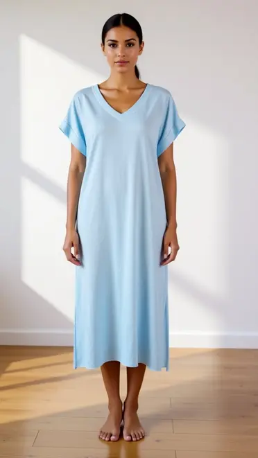 Garde-robe - Lang kleed - Blauw