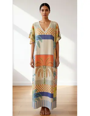 Garde-robe - Lang kleed - Beige