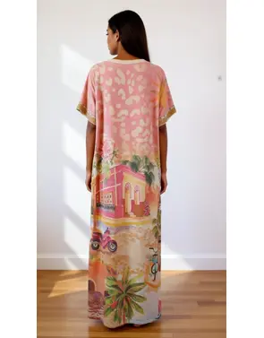 Garde-robe - Lang kleed - Roze