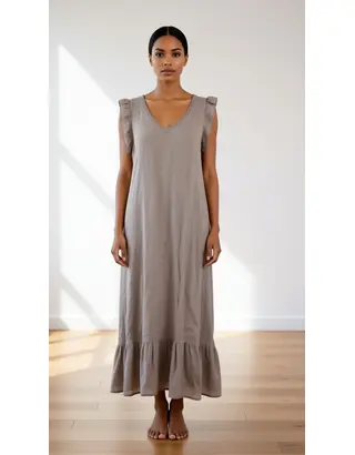 Garde-robe - Lang kleed - Taupe