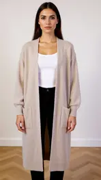 Garde-robe - Gilet - Ecru