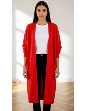 Garde-robe - Gilet - Rood