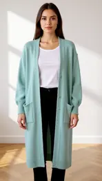 Garde-robe - Gilet - Munt