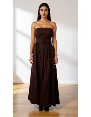 Garde-robe - Kort Kleedje - Bruin