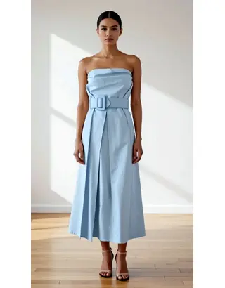 Garde-robe - Kort Kleedje - Blauw